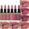 6 Pcs Nude Pink Brown Rose Red Purple Matte Lipstick Set for Women Long Lasting Waterproof Moisturizing Lipsticks for Older Women 24 Hours Lip Stick Lip Stain Makeup Gift Kit,Lip Makeup Vegan view 1