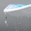 Bathtub Or Spa Bath Pillow Ergonomic Comfortable Pillow Can Be Washed and Quickly Dried Firmly Fixed with Suction Cup Blue view 3