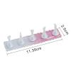 cdar Magnetic Nail Display Stand Fingernail Rest 1 Set Holder with Gradient Color Base Professional Diy Manicure Reusable Art Practice Pink A view 4