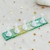 cdar Magnetic Nail Display Stand Fingernail Rest 1 Set Holder with Gradient Color Base Professional Diy Manicure Reusable Art Practice Green B view 3