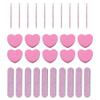 10pcs Professional Nail Files Buffers Nail Files Double Sided Small Pink Nail Files Nail Buffer Block Nail Sticks for Nail Art view 1