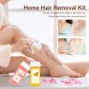 FOCTXI Roller Waxing Kit for Women's Sensitive Skin, 2 Ounce, Hair Removal for Legs view 3