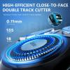 SH90 Replacement Heads Compatible with Philips norelco Series 9000(S9xxx) 8000(S8xxx) Electric Razor Shaver, Upgrade SH90/62 Replacement Double Blades for Philips Shaver 9000 view 2