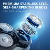 SH90 Replacement Heads Compatible with Philips norelco Series 9000(S9xxx) 8000(S8xxx) Electric Razor Shaver, Upgrade SH90/62 Replacement Double Blades for Philips Shaver 9000 view 3