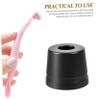 DOITOOL Manual Safety Stand Aluminum Alloy Single Holder for Shaving Organizing and Protecting Vintage Design view 3