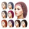 NinthAvenue Basics Mesh Hair Net Rayon Head Bands Crochet Hair Nets Snood Thick Short Long Women Hairnet Hair Accessories for Women Girls(black) view 3