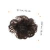 Didiseaon 6pcs Wavy Curly Messy Bun Hair Piece for Women Natural Hair Extensions Clip Easy to Use Updo Accessories Deep view 2