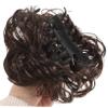 Didiseaon 6pcs Wavy Curly Messy Bun Hair Piece for Women Natural Hair Extensions Clip Easy to Use Updo Accessories Deep view 3