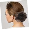 Didiseaon 6pcs Wavy Curly Messy Bun Hair Piece for Women Natural Hair Extensions Clip Easy to Use Updo Accessories Deep view 4