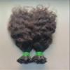 100% Unprocessed Virgin Curly Human Hair Keratin I-Tip V-Tip U-Tip Flat Tip 100g 100 Strands - Natural Black (12 Inches) view 4