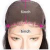 Headband Wig HD Transparent 6x6 Lace Closure Wig Pre-plucked Straight Peruvian Human Hair Wig 14-40 Inch Remy Hair Straight Lace Closure Wigs for Women Glueless Wigs ( Color : 6X6 closure wig 180 dens view 2