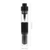 Angoily Powder Brush Refillable Bottle Portable Makeup Applicator for Foundation Blush Loose Powder Easy to Carry Travel Beauty Tool and Lightweight Design view 2