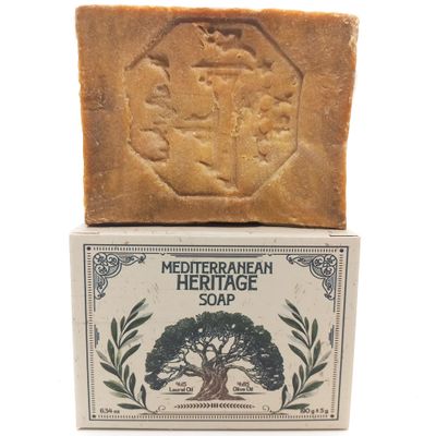 Aleppo Soap Bar 100% Natural Olive & Laurel Oil for Sensitive Skin, Hair, Face & Body Handmade, Vegan, Chemical-Free