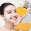 50-Count Compressed Facial Sponges for Estheticians- 100% Natural Cellulose Face Sponge Spa Sponges for Face Cleansing, Massage, Pore Exfoliating, Mask, Makeup Removal (Love-Yellow) view 3