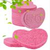50-Count Compressed Facial Sponges for Estheticians- 100% Natural Cellulose Face Sponge Spa Sponges for Face Cleansing, Massage, Pore Exfoliating, Mask, Makeup Removal (Love-Pink) view 1