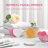 50-Count Compressed Facial Sponges for Estheticians- 100% Natural Cellulose Face Sponge Spa Sponges for Face Cleansing, Massage, Pore Exfoliating, Mask, Makeup Removal (Love-Pink) view 2