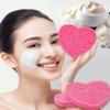 50-Count Compressed Facial Sponges for Estheticians- 100% Natural Cellulose Face Sponge Spa Sponges for Face Cleansing, Massage, Pore Exfoliating, Mask, Makeup Removal (Love-Pink) view 3