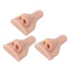 Airshi Silicone Nose Model, 3pcs Soft and Flexible Nose Display Mold for Practice (Medium Skin Color) view 3