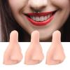 Silicone Nose Model, 3pcs Soft and Flexible Nose Display Mold for Practice (Light Beige) view 2