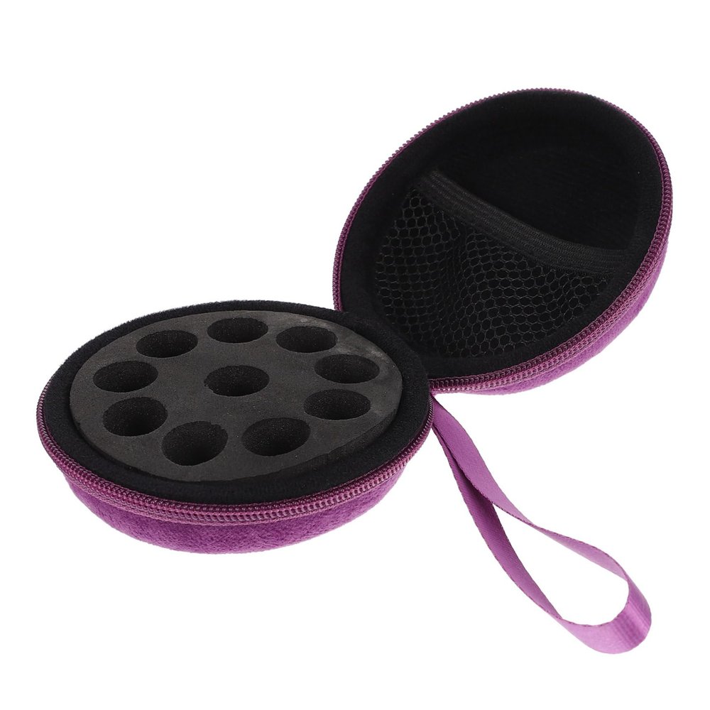Beatifufu Essential Oil Storage Bag Essential Oil Bag Holder Portable Perfume Bottle Vial Holder Organizer Portable Bottle Perfume s Case