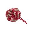 100% Cotton | Body Shower Pouf | Damask Ombre | Red, Pink, Taupe view 1