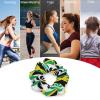 Palm Trees in Jamaica Colors Fashion Hair Ties Scrunchies Soft Elastic Hair Bands Rope Accessories for Girls Women, style view 2