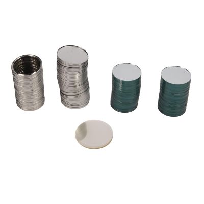 100pcs 75MM Blank Round Metal Mirror Making Supplies Compact Makeup Mirror DIY Kits for Advertising Gifts