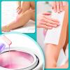 BBTO 2 Pcs Wax Pot Wax Melt Warmer Replacement Inner Pot Liner 14oz Metal Tin 4'' Portable Hair Removal Waxing Bowl Container for 500 ml Hair Removal Machine view 3