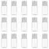 BFLCTTBD 15pcs 10ml Travel Size Empty Plastic Sample Bottle Container Flip Cap Small Liquid Bottles For Airplane Cosmetic Makeup Containers view 1