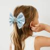 11 Pieces Snow Princess Hair Accessories - Snowflake Hair Clips, Tulle Bow, Glitter Star Elastics by innerspark for Baby, Toddler and Teen Girls view 2