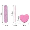 30pcs Small Pink Nail Files Nail Buffer Block Nail Sticks for Nail Art Professional Nail Files Buffers Nail Files Double Sided view 2