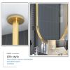 YLQFGUVWK Ceiling Mirror with Metal Hanging Rod, Ceiling Mounted Mirror for Bathroom Vanity Shaving, Wall Vanity Mirror for Entrance Bedroom Living Room (Size : 50cmx70cm) view 4