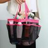 XYWHPGV Portable Caddy with 7 Mesh Storage Pockets, Quick Dry Shower Tote Bag Oxford Hanging Toiletry and Bath Organizer for Shampoo, Conditioner, sooaapps Other Bathroom Accessories, Fuchsia(e62f view 2
