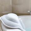 SPA Shower Pillow Bathtub Ergonomics Suitable for Bathtub Neck Head Shoulder Pillow Support Cushion Soft 3D Mesh Strong Grip Suction Cup Blue view 4