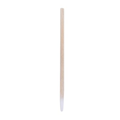 ACUIF 100pcs Long Cotton Swabs with Wooden Handles Cotton Tipped Applicator, Cleaning Swabs for Oil Makeup Gun Applicators, Eye Ears Eyeshadow Brush and Remover Tool,Wood Color