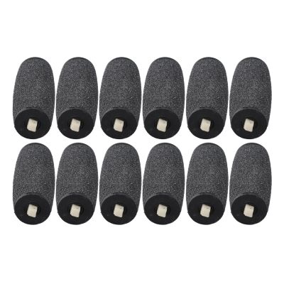 12pcs Foot Grinder Replacement,Electric Foot Callus Remover, Electronic Foot File,Heads Remove Dead Skin Callus Remover Replacement Roller Head