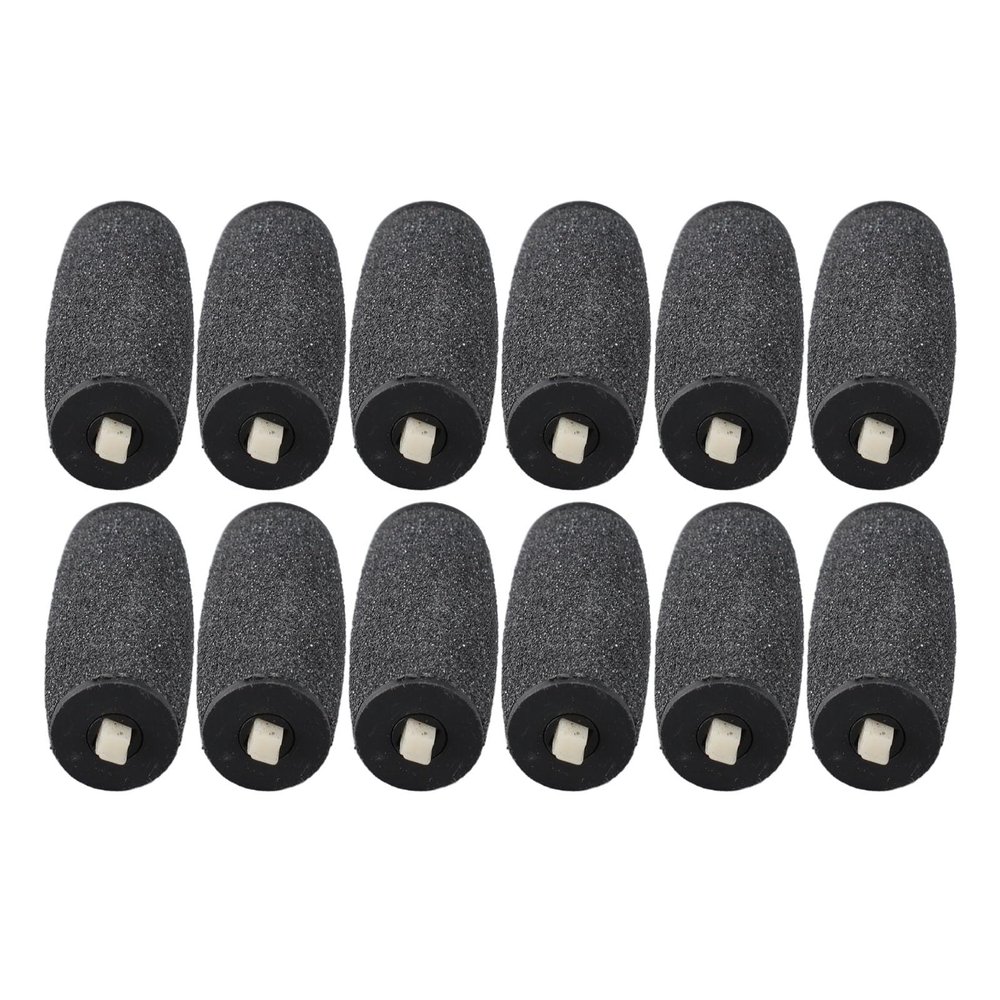 12pcs Foot Grinder Replacement,Electric Foot Callus Remover, Electronic Foot File,Heads Remove Dead Skin Callus Remover Replacement Roller Head