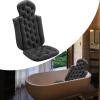  Bath Pillow Headrest Pillow Portable Comfortable Breathable Bathtub Cushion Mat SPA Pillow with Headrest for Bathing Soak SPA, Black view 4