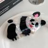 Panda Shape Claw Clips,Cute Panda Hair Clips,Bearcat Shape Hair Claw Clips,Animal Shape Hair Jaw Clips,Acetate Hair Clips for Girls,Big Claw Barrettes for Women (S2) view 3