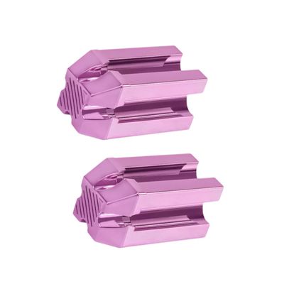 DRESSOOS 2pcs Professional Makeup Pencil Sharpener for Eyeliner Lipstick and Eyebrow Pencils and Compact Design Essential for Precise Application