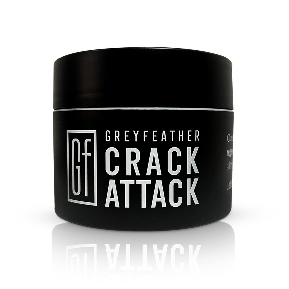 Greyfeather Crack Attack Hand Cream for Dry Cracked Hands Working Hands Cream Travel Size Moisturizer with Shea Butter & Vitamin E Anti Aging Hand Cream for Men & Women Non-Greasy & Fast Absorbing