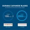 Eyebrow Razors w/Dermaplane Razors Set - Japanese Blades Razors - Small Face Razors for Peach Fuzz and Fine Hair, Multipurpose Exfoliating Dermaplaning Tools for Women and Men view 2