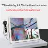 KEULEN 15 Inch Skin Hair Scalp Detector, 50X/200X Skin Hair Analyzer, Four Pictures Comparison and Picture Storage Function, for Beauty Salons, Hair Salons, Skin Management Centers, Shopping Mall view 2