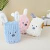 Cute Cartoon Bunny Shower Cap Kids Coral Velvet Dry Hair Cap Thickened Quick-drying Absorbent Dry Hair Towel view 4