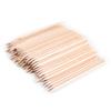 KADS 110 Pcs Disposable Nail Cuticle Pusher Sticker Nail Care Sticks, Cuticle Manicure and Pedicure Stick for Fingernail, Cleaning Cuticle Stick view 3