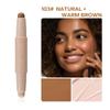 Double Head Contour Stick, Highlight & Contour Bronzer Stick, Durable And Waterproof Contouring Stick Set, Facial Makeup Contouring Face Cream view 2