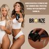 Bronze Cactus Grapefruit Tanning Oil SPF 15  Vegan, Dermatologist Tested Sun Oil | Broad Spectrum UVA/UVB Protection | Moisturizing Formula for Hydrated Skin & Natural Sun-Kissed Glow | 3.4fl.oz view 3