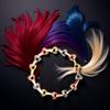 10Pcs Gold Hair Parting and Selecting Tools,Retro Punk Hairs Selecting Tools Gothic Nail Finger Cosplay Claws Metal Full Finger Ring for Hair Braiding Curling Styling Hairs Extensions Accessories view 2