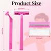 30 Count Women's Disposable Razors, Twin Blade Shaving Razor Pink Stainless Steel Women's Disposable Razors for Men Women Camping Traveling Home view 2