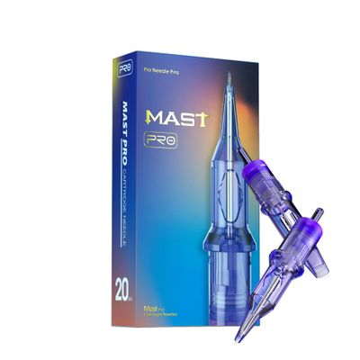 Mast Pro Tattoo Cartridges 0403RL 20Pcs Disposable Needles Bugpin #04 3 Round Liner Size